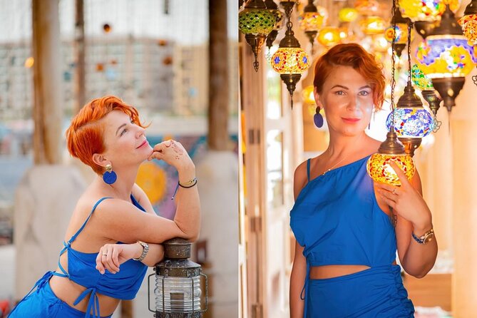 Professional Photoshoot Tour of Dubai Old town Spice & Gold Souk - Coffee, tea, and a pause between photographs