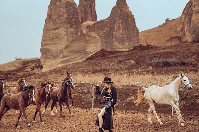 Professional Photoshooting Among Valleys of Cappadocia - Love Valley gives the shoot its Cappadocia character