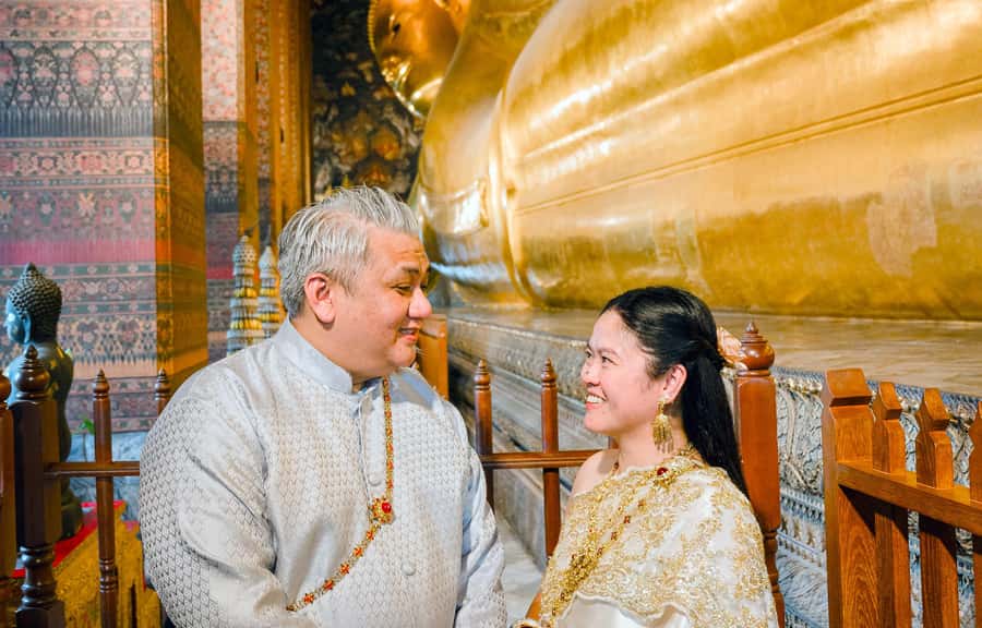 Professional Thai Costume Photography at Wat Arun, Bangkok - Planning the best time and route