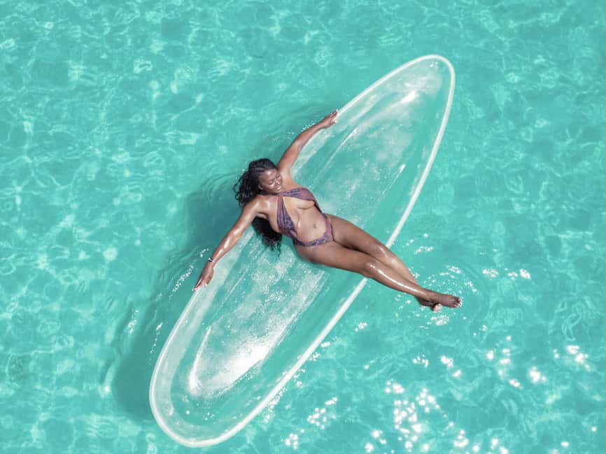 Punta Cana: Single Clear Kayak Photoshoot - Simple ways to improve your photos