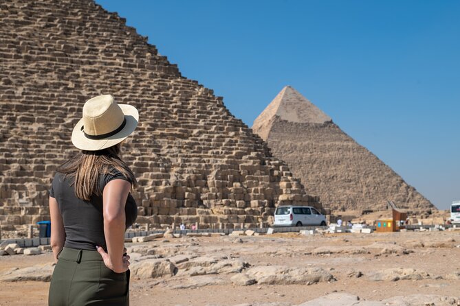 Pyramids of Giza Photoshoot & Tour with Camel, Horse & Shopping - The panoramic viewpoint, camel, and horse