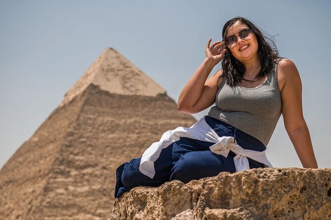 Pyramids of Giza Photoshoot & Tour with Camel, Horse & Shopping - Khufu, the Great Pyramid, from several angles
