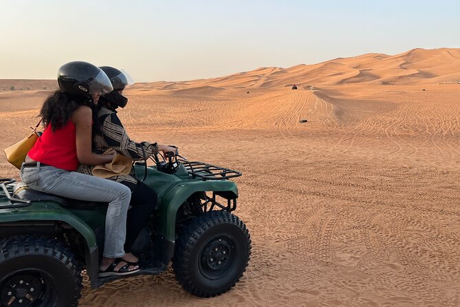 Quad Bike Adventure Camel Ride Dunes Photography - The self-drive quad bike session