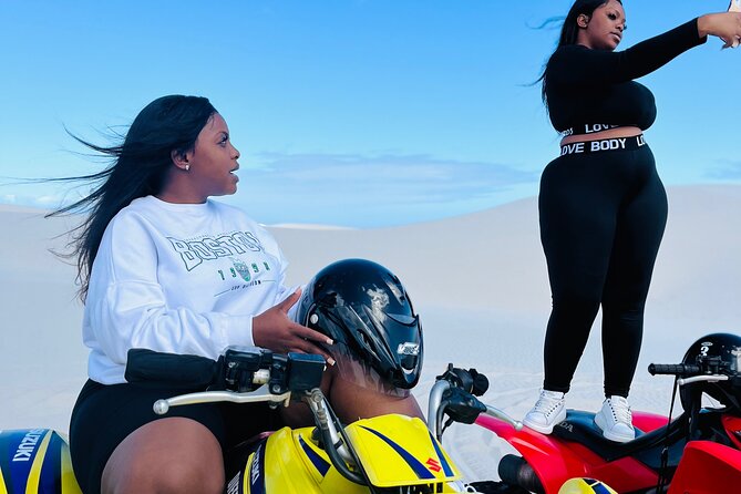 Quad Bike (ATV) with PHOTOSHOOT - Riding the white dunes near Atlantis