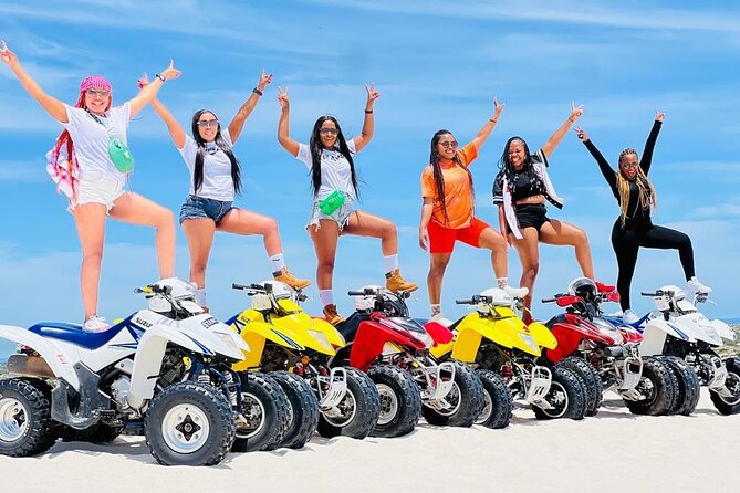 Quad biking Atlantis Dunes Cape Town & Photo Shoot - The safety briefing and first run