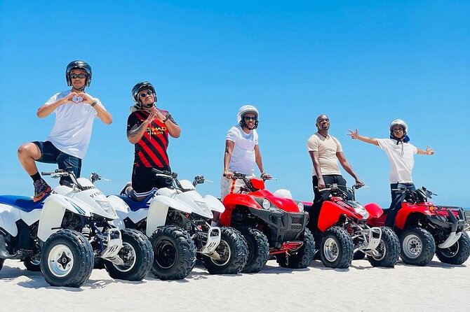 Quad biking Atlantis Dunes Cape Town & Photo Shoot - Crossing the sand hills for about 30 minutes
