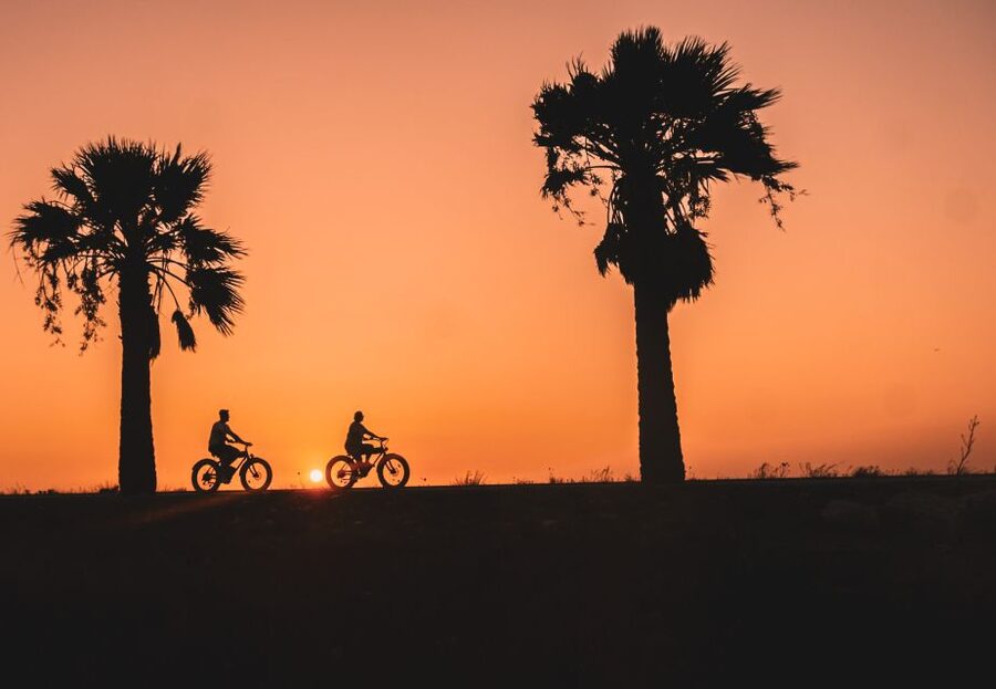 Rhodes: eBike Highlights Tour w/ Personal Photographer - New Town streets and coastal views