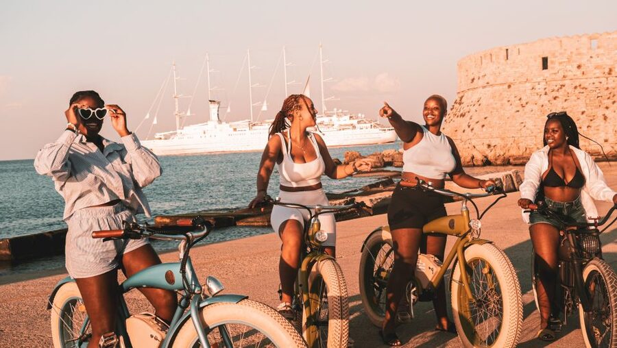 Rhodes: eBike Highlights Tour w/ Personal Photographer - The sunset finish