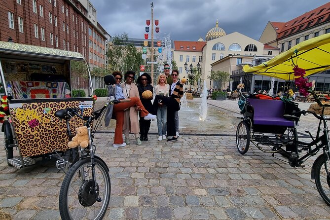 Romantic Berlin Rickshaw City and Photo Tour - incl. pick-up - Potsdamer Platz and the Topography of Terror