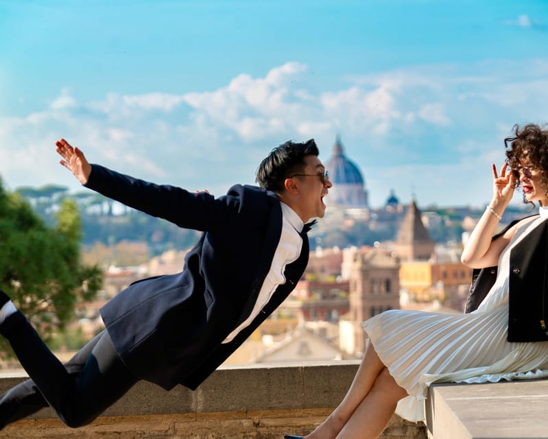 Rome : Golf cart tour & Professional Photoshoot - Price and what you receive for $100.82