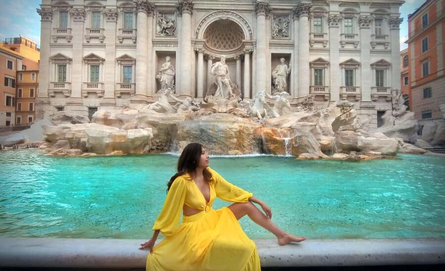 Rome: Iconic Trevi Fountain Private Photoshoot Experience - What you receive after the camera work