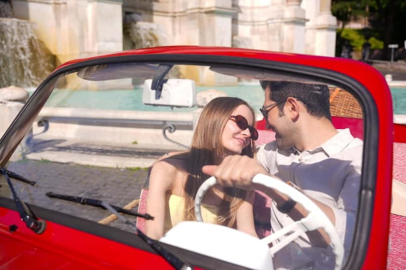 Rome in a Fiat Jolly: Exclusive Vintage Ride & Photo Tour - The photo session and what you receive