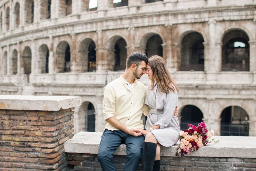 Rome: Personalized Photoshoot outside the Colosseum - Via dei Fori Imperiali and the Colosseum views