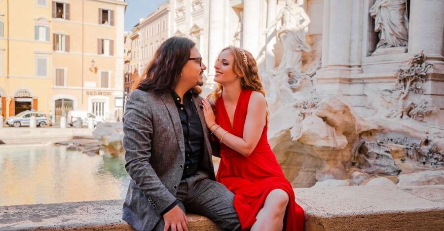 Rome: Private Photoshoot at the Trevi Fountain - What happens during the 30 to 45 minute session