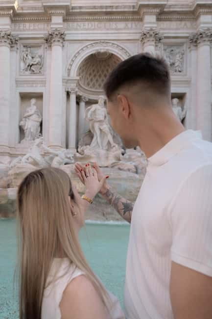 Rome: Private photoshoot at the Trevi Fountain Golden Hour - Key points to know before booking