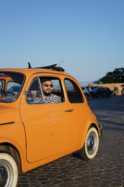 Rome Pro Photoshoot Service with Free Transport by Fiat 500 - The photographs are the real souvenir
