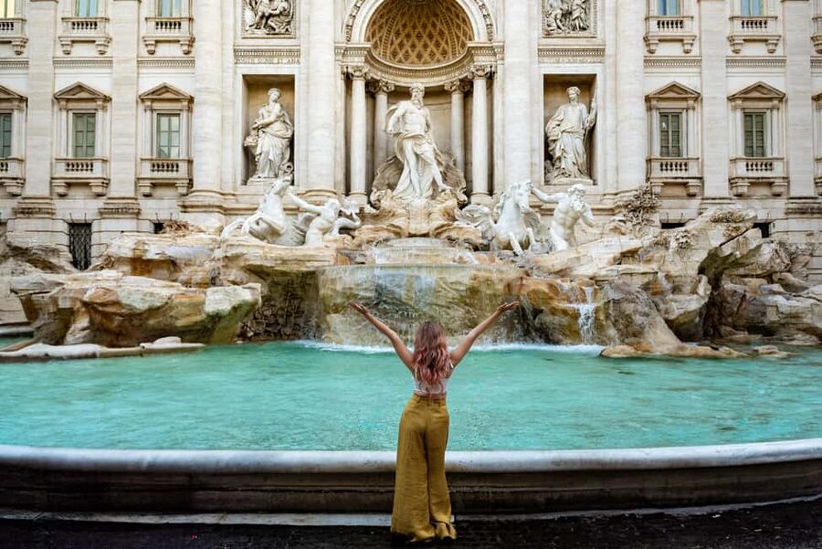 Rome: Trevi Fountain Photoshoot – Private & Personalized - What you receive after the shoot