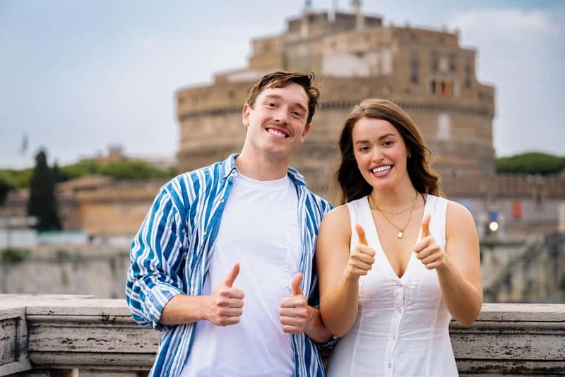 Rome: Vatican and Castel Sant'Angelo Private Photoshoot - Photo Quality, Delivery, and Extra Images