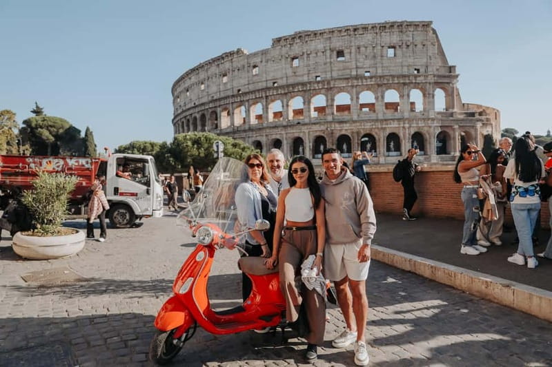 Rome: Vespa Ride in the Streets with Photography - Orange Garden: a quiet photo stop above the city