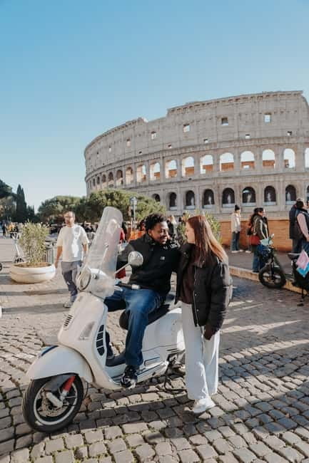 Rome: Vespa Ride in the Streets with Photography - Guides, safety, and the feel of the ride