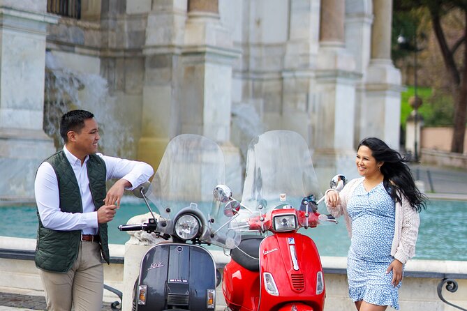 Rome Vespa Scooter Tour with Professional Photographer - The Orange Garden on Aventine Hill