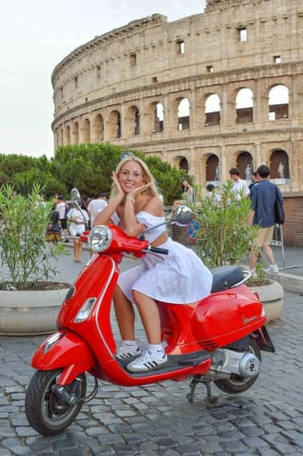 Rome: Vespa tour “When in Rome” with Dessert and Photography - The Orange Garden gives you time to breathe