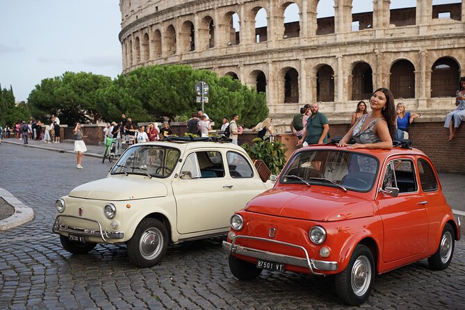 Rome Vintage Fiat 500 car Tour With Photographer - Fifty photos, and what that promise really means