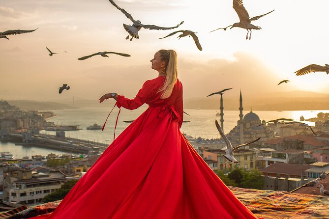Rooftop Flying Dress Photo Shoot in Istanbul - Price and the real value