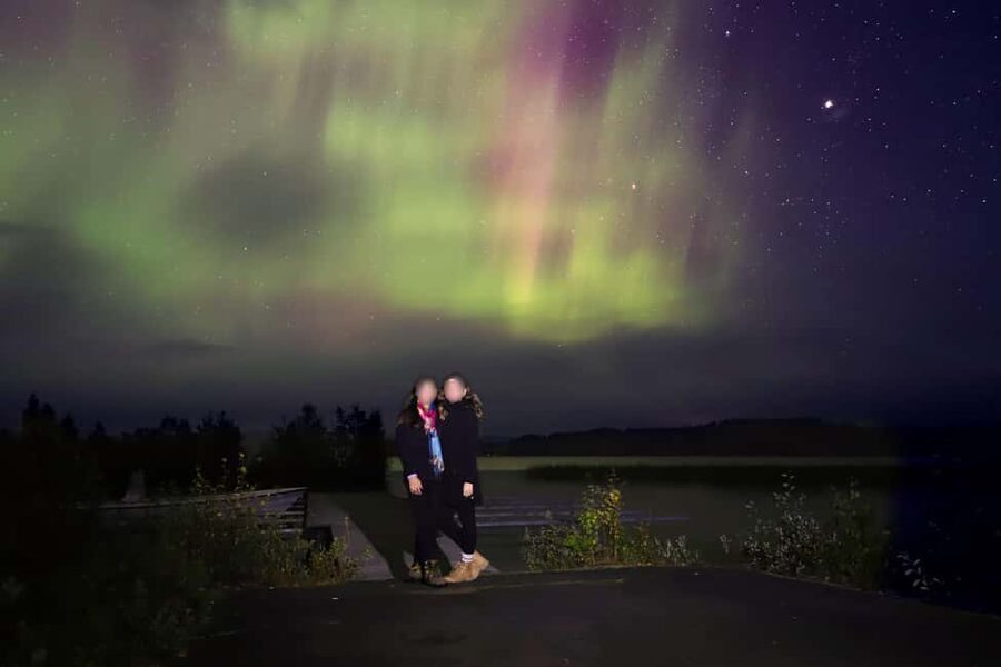 Rovaniemi: Aurora Hunting Photography Tour(98% Success Rate) - What the Aurora looks like to your eyes and camera