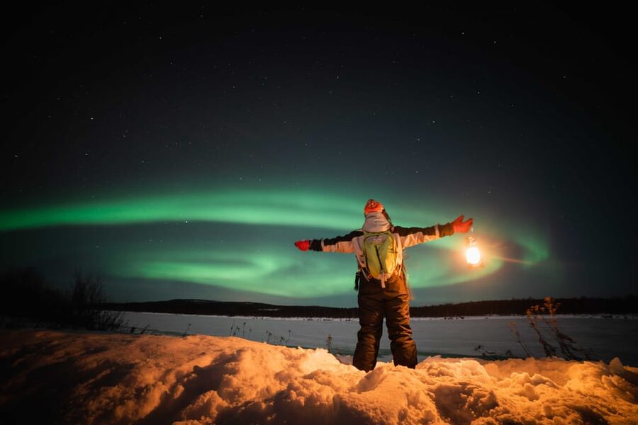 Rovaniemi: Discover the Northern Lights Photography Tour - What happens when clouds win