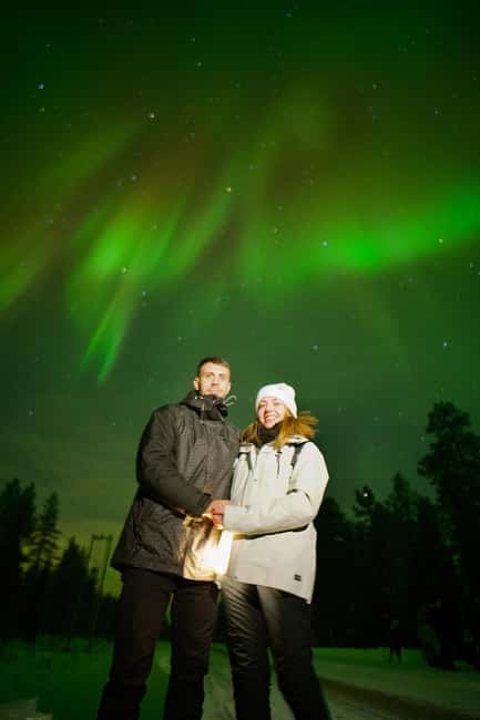 Rovaniemi: Guaranteed Northern Lights & Photography Tour - What happens at the viewing stops