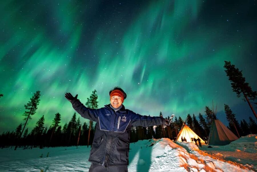 Rovaniemi: Northern Lights Photo Tour | Money-Back Guarantee - A four-hour plan that may run longer