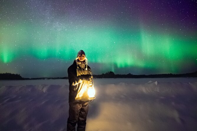 Rovaniemi: Northern Lights Pro Guaranteed - Unlimited (PRIVATE) - Key points at a glance