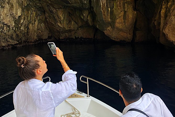Sail, see, stop, photograph (4 hours) - Snorkeling inside Koločep’s Blue Cave