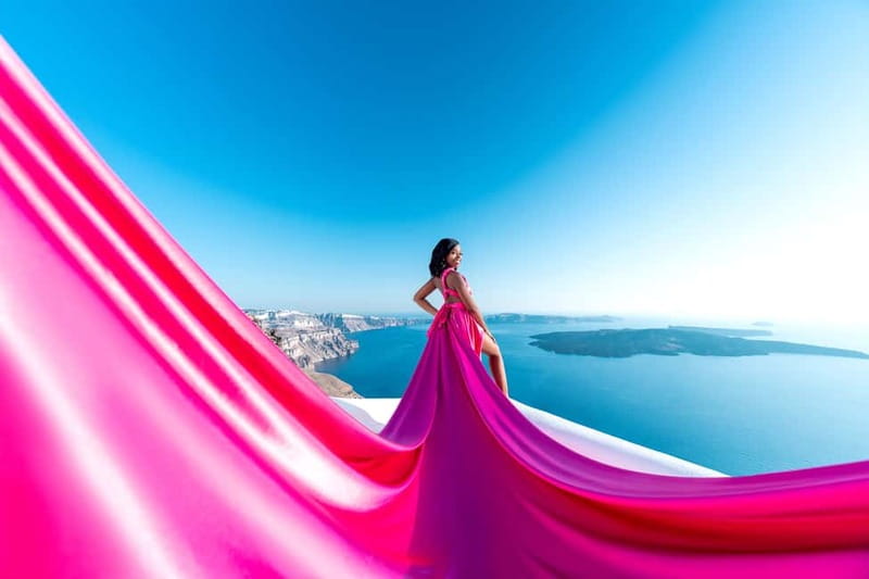 Santorini: Flying Dress Photo © Photoshoot "Express Package" - Who should book this photoshoot?