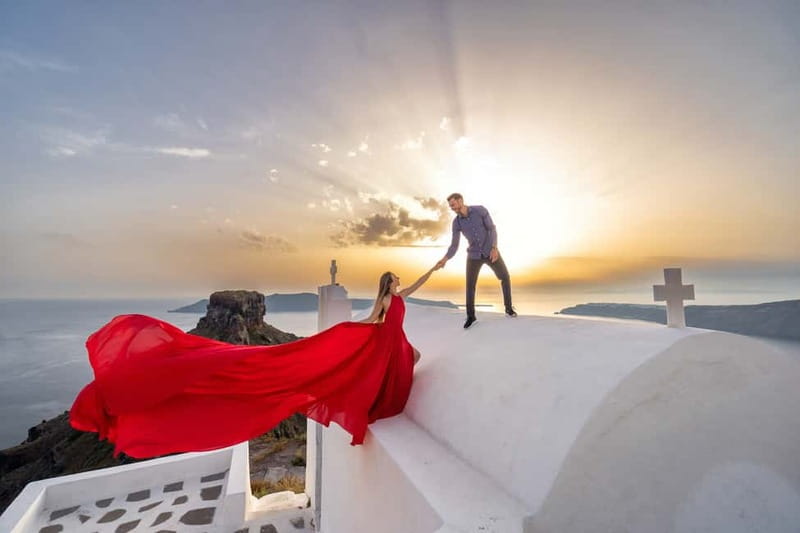 Santorini: Flying Dress Photo © Photoshoot "Express Package" - Understanding the photo package