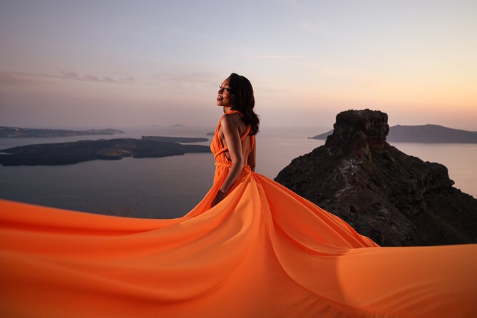 Santorini Flying Dress Photo Session Experience - Preparing your hair, makeup, and wardrobe