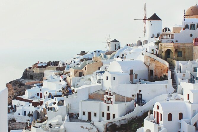 Santorini Instagram and TikTok Photo Spots Private Tour - Firostefani: blue domes and the Three Bells