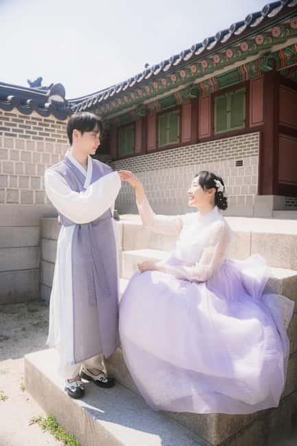 Seoul: Professional Hanbok Photography at Gyeongbok Palace - The real value at $103