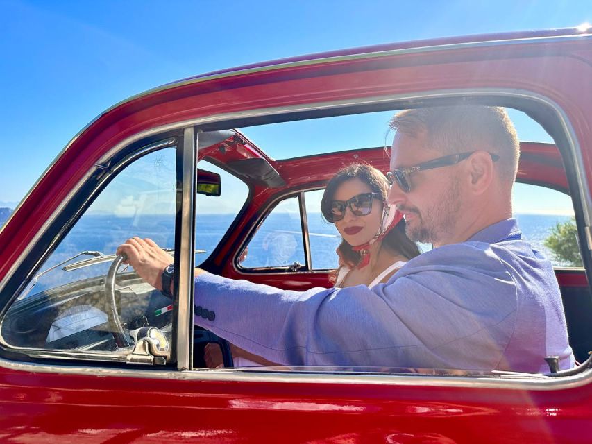 Sorrento Coast Couples Photo Tour by Vintage Fiat 500 - Why the Fiat 500 is the real photo prop
