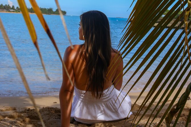 Stunning Private Beach Photoshoot in Puerto Rico's Hidden Gem - Piñones beach gives you more than a standard backdrop