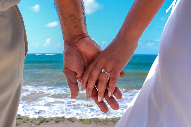 Stunning Private Beach Photoshoot in Puerto Rico's Hidden Gem - Edited images, raw files, and delivery timing