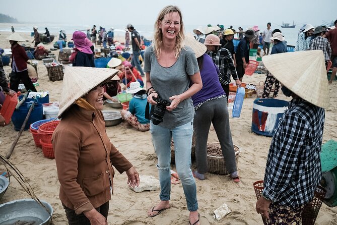Sunrise Photography Tour in Vietnam Fishing Village - Reaching a working fishing harbor