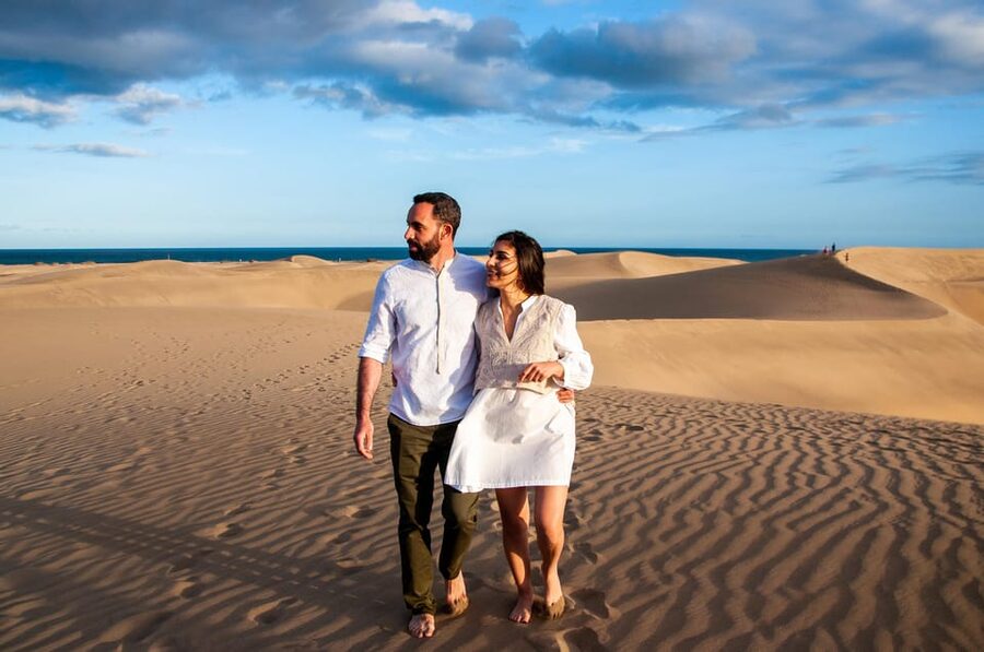 Sunset Photography at Dunas Beach Maspalomas - Why Maspalomas works so well at sunset