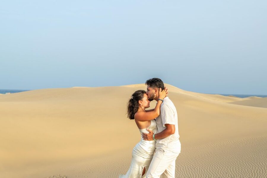 Sunset Photography at Dunas Beach Maspalomas - Starting at Faro de Maspalomas