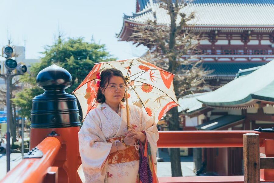 Tokyo: Kimono Dressing, Walking, and Photography Session - Optional hair, makeup, and tea ceremony