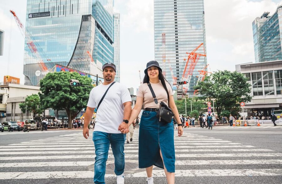 Tokyo: Private Photoshoot at Shibuya Crossing - Key points at a glance