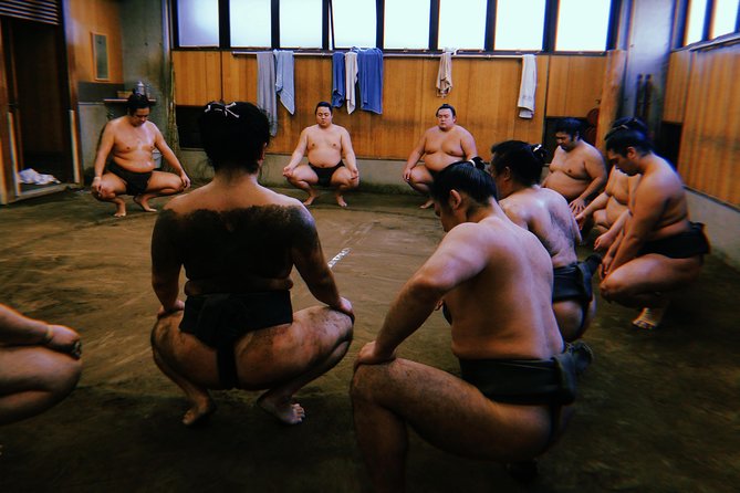 Tokyo Ryogoku Sumo Morning Practice + Photo Shoot with Wrestlers - Meeting at Ryogoku Station at 8 a.m.