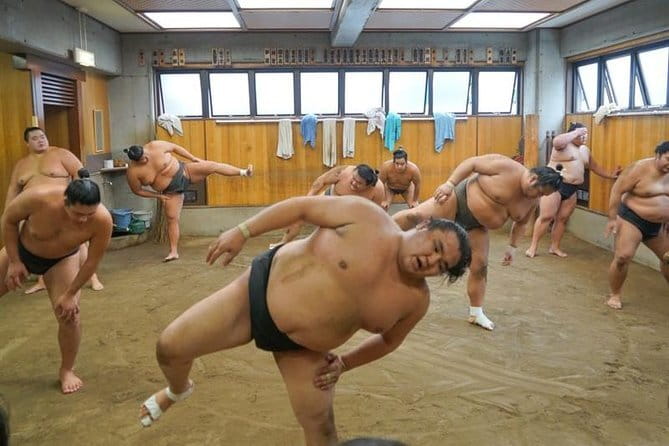 Tokyo Sumo Morning Practice Tour w/ Ring-Side Seat + Photo Shoot - Seating, silence, and stable etiquette