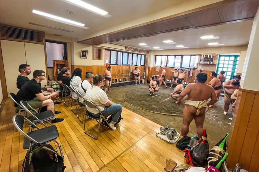 Tokyo: Sumo Practice Tour with Ring-Side Seat and Photoshoot - Why a practice session can beat a tournament